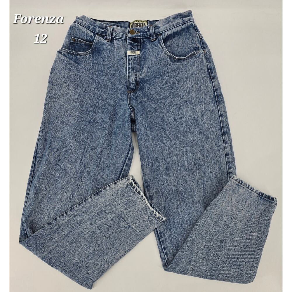 Vintage Forenza High-Rise Jeans – Made in Italy – Size 12